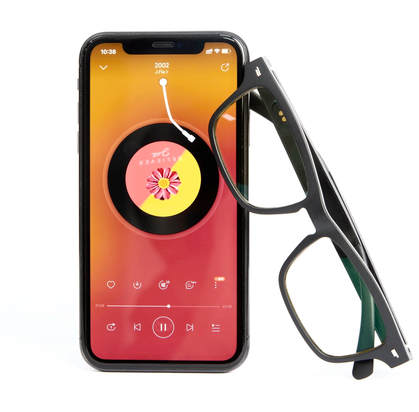 New Arrival Smart Audio Glasses with Headphone Anti-Blue Wireless Eyewear VR Hardware Product