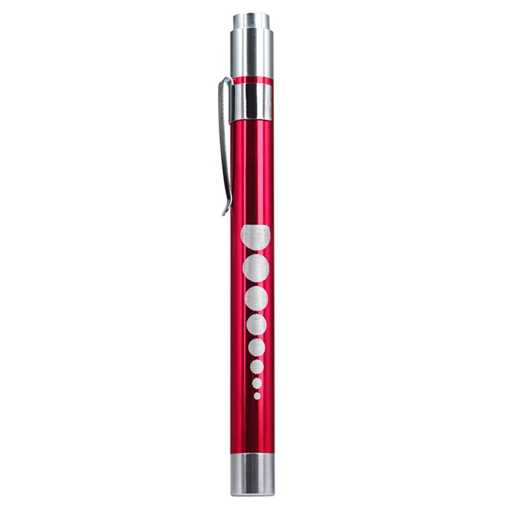 LED Flashlight Work Light First Aid Pen Pocket Light