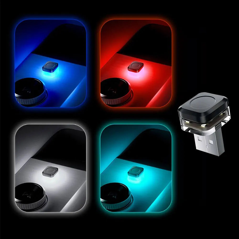 Car Interior Ambient Atmosphere Light USB