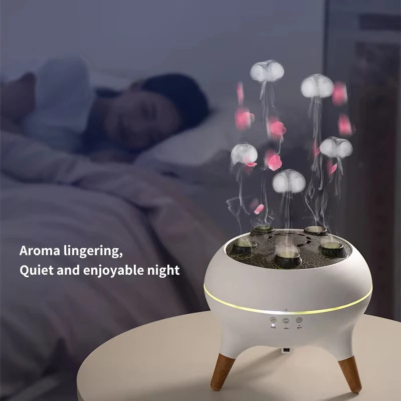 Flame Aromatherapy Humidifier, for Home, Bedroom,Large Room
