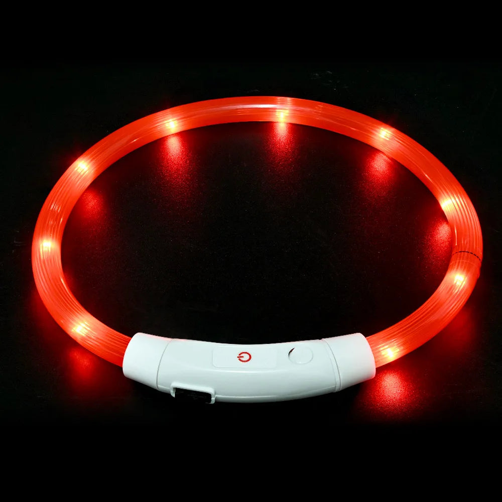 Led Dog Collar USB Rechargeable Pet Dog Night