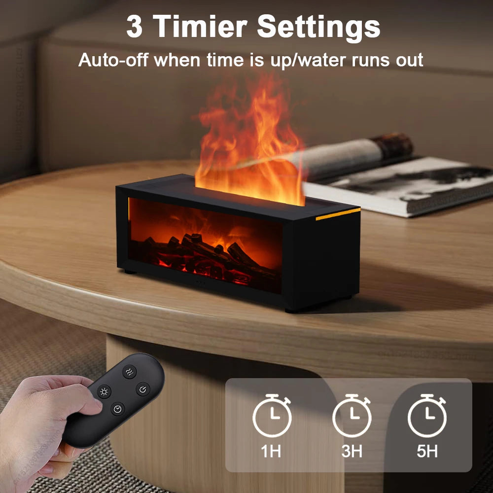 Air Humidifier Essential with LED light and Remote Control