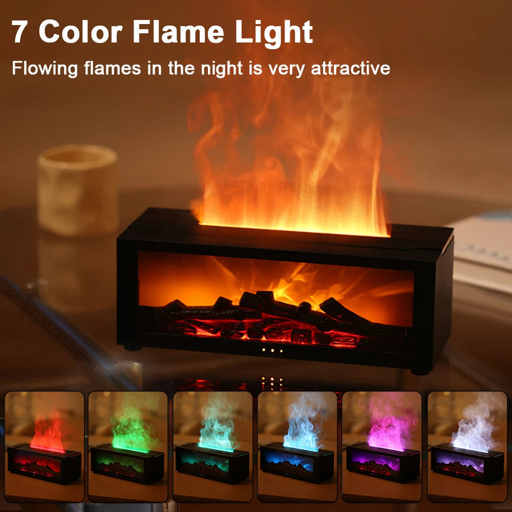 Air Humidifier Essential with LED light and Remote Control