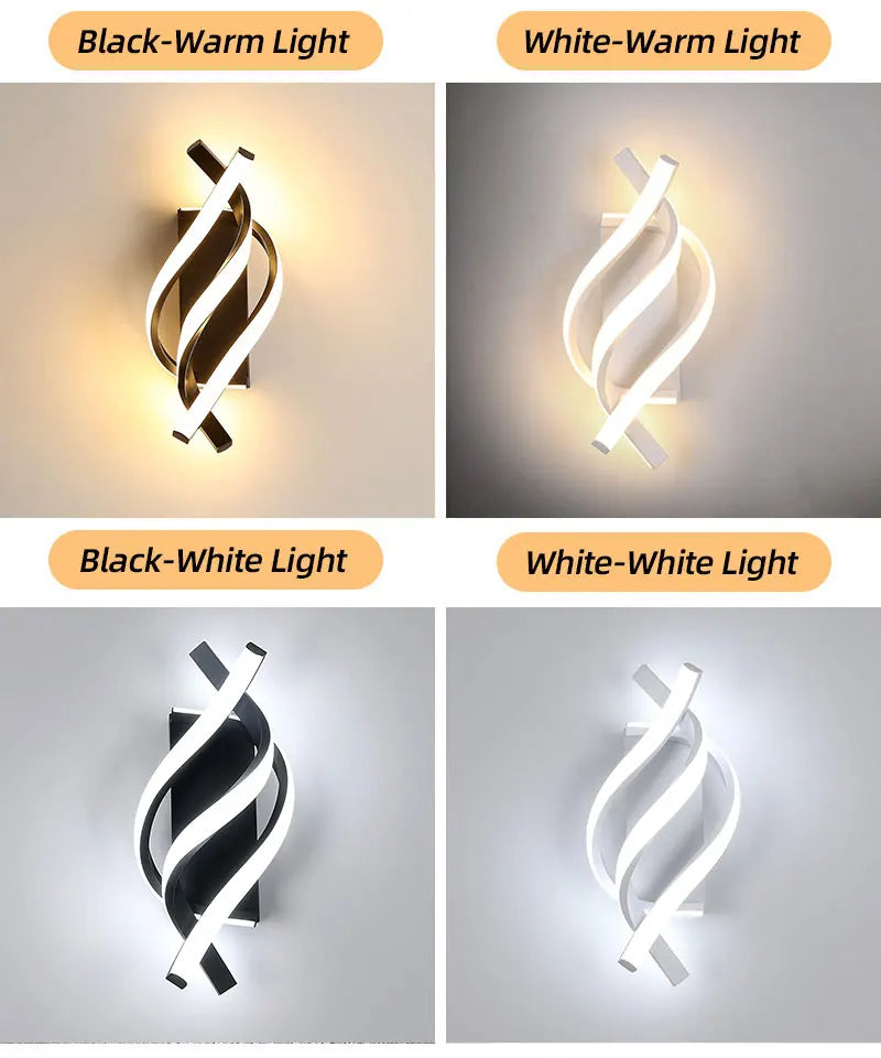 Aluminum LED Wall Lamp 22W Modern Interior Wall Light