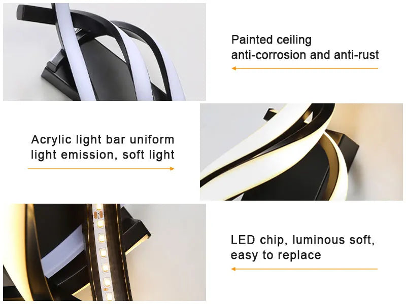 Aluminum LED Wall Lamp 22W Modern Interior Wall Light