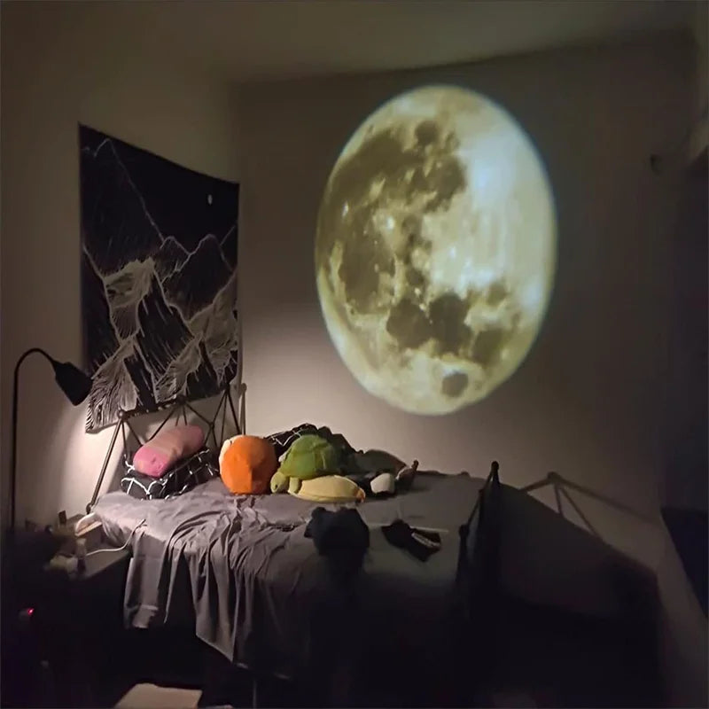 Ins Moon Projector Light Background Projector