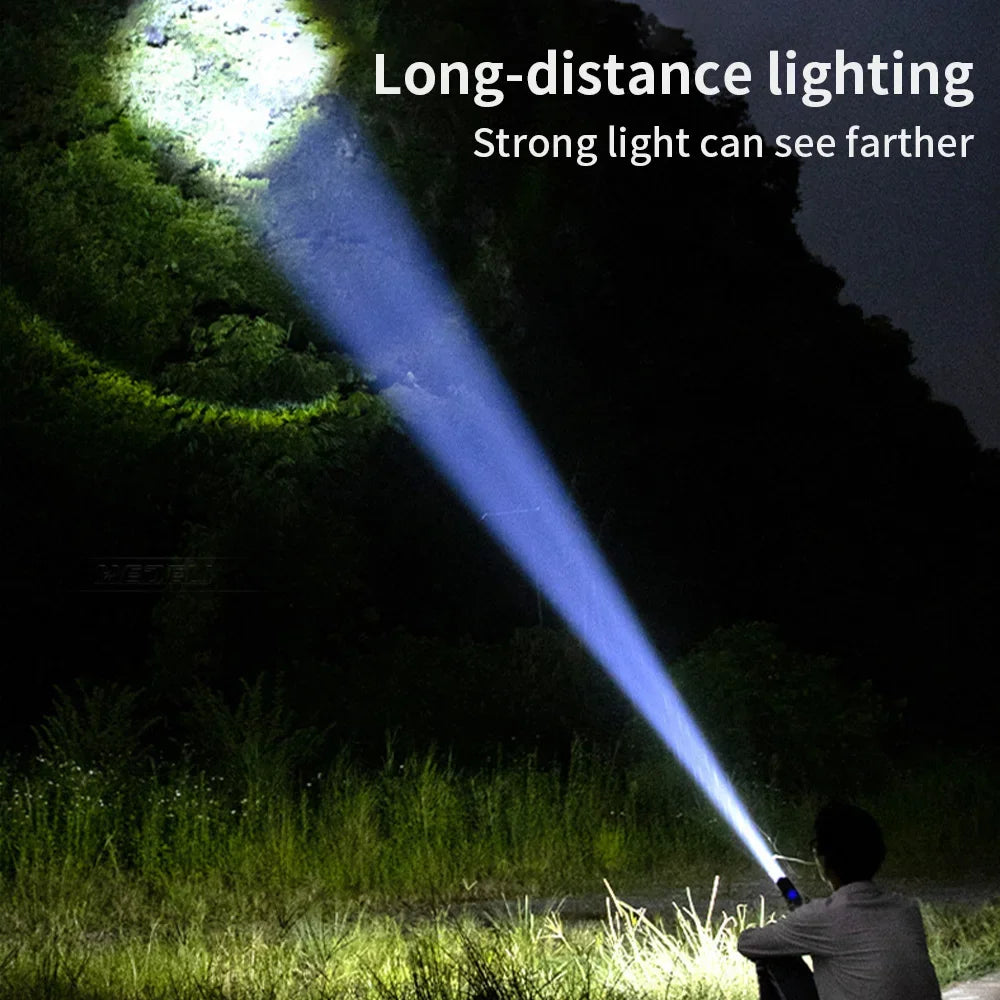 Rechargeable LED Flashlights 990000 Lumens Super Bright Portable Flashlights