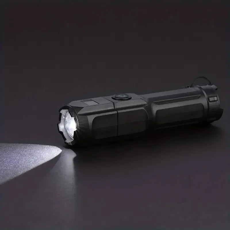 LED Flashlight Strong Light USB Rechargeable Waterproof  Zoom Emergency Lights For Outdoor