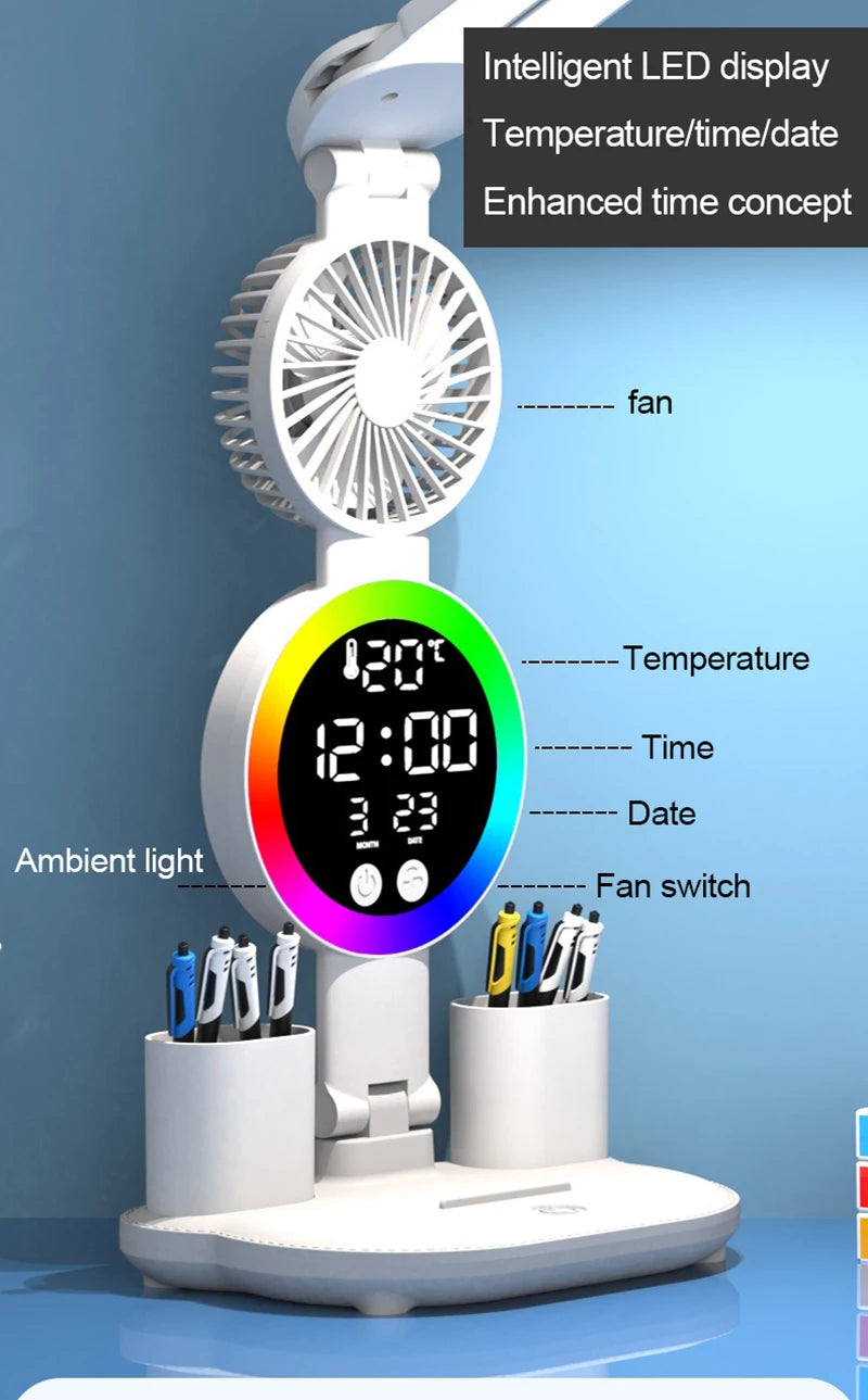 Rechargeable Led Table Lamp for Study Desk Lamp Reading Light
