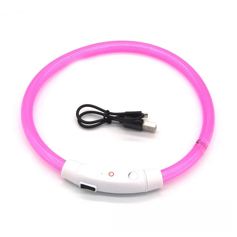 Led Dog Collar USB Rechargeable Pet Dog Night