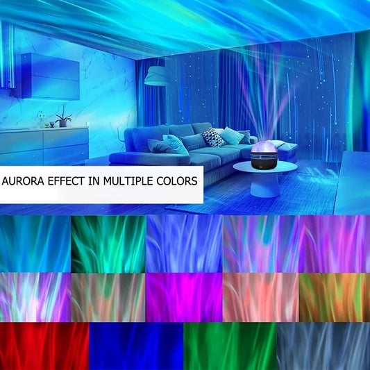 NEW Projector Light With 7 Color Patterns & Remote Control, Polar Projector Night Light