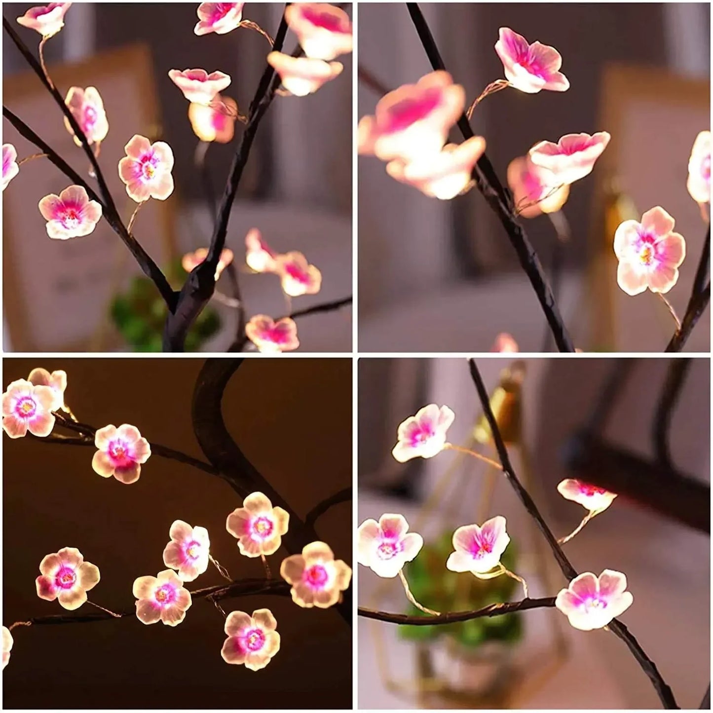 Table Tree Night Light USB/Battery Powered Touch Switch