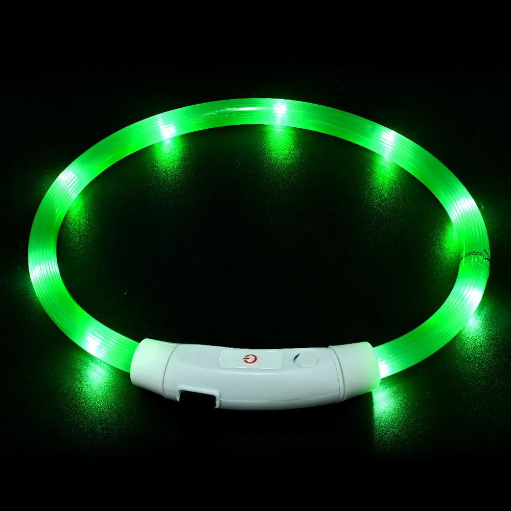 Led Dog Collar USB Rechargeable Pet Dog Night