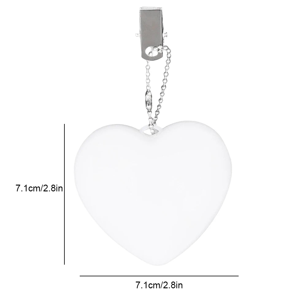 LED Handbag Light Bag Lamp Heart Round Star Shaped Touch Sensor