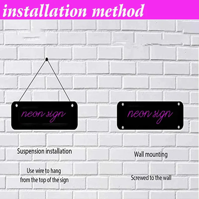 Car Gearbox Neon Sign Led Light