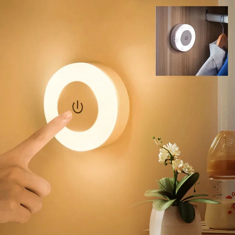 Led Light Portable USB Rechargeable Night Light