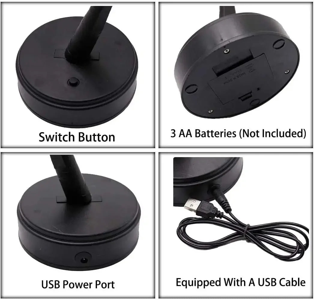 Table Tree Night Light USB/Battery Powered Touch Switch
