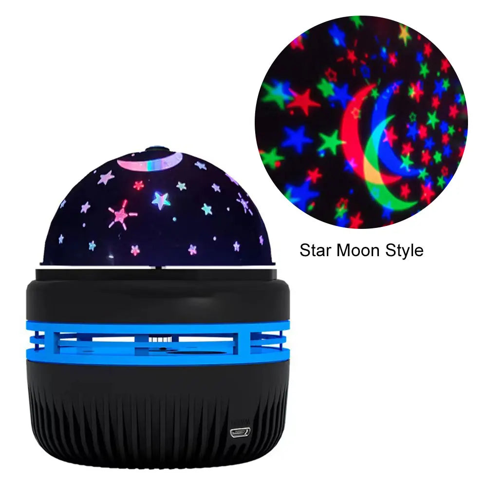NEW Projector Light With 7 Color Patterns & Remote Control, Polar Projector Night Light