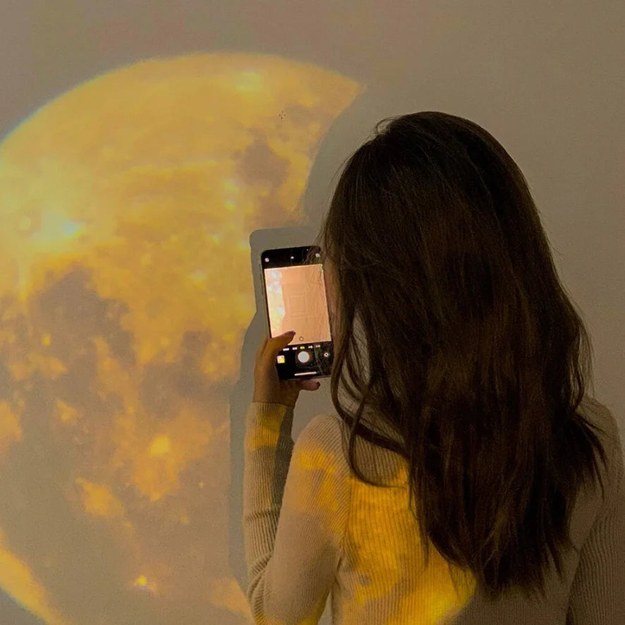 Ins Moon Projector Light Background Projector