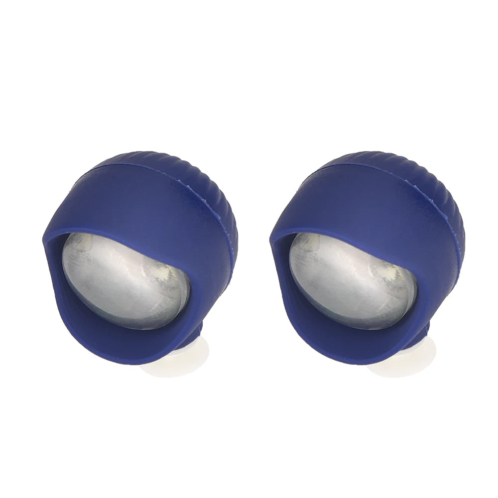 2pcs PVC LED Shoe Lights Charms Accessories for Night Rides