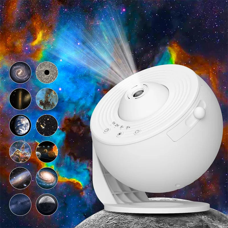 LED Night Light Galaxy Projector Starry Sky Projector 360°