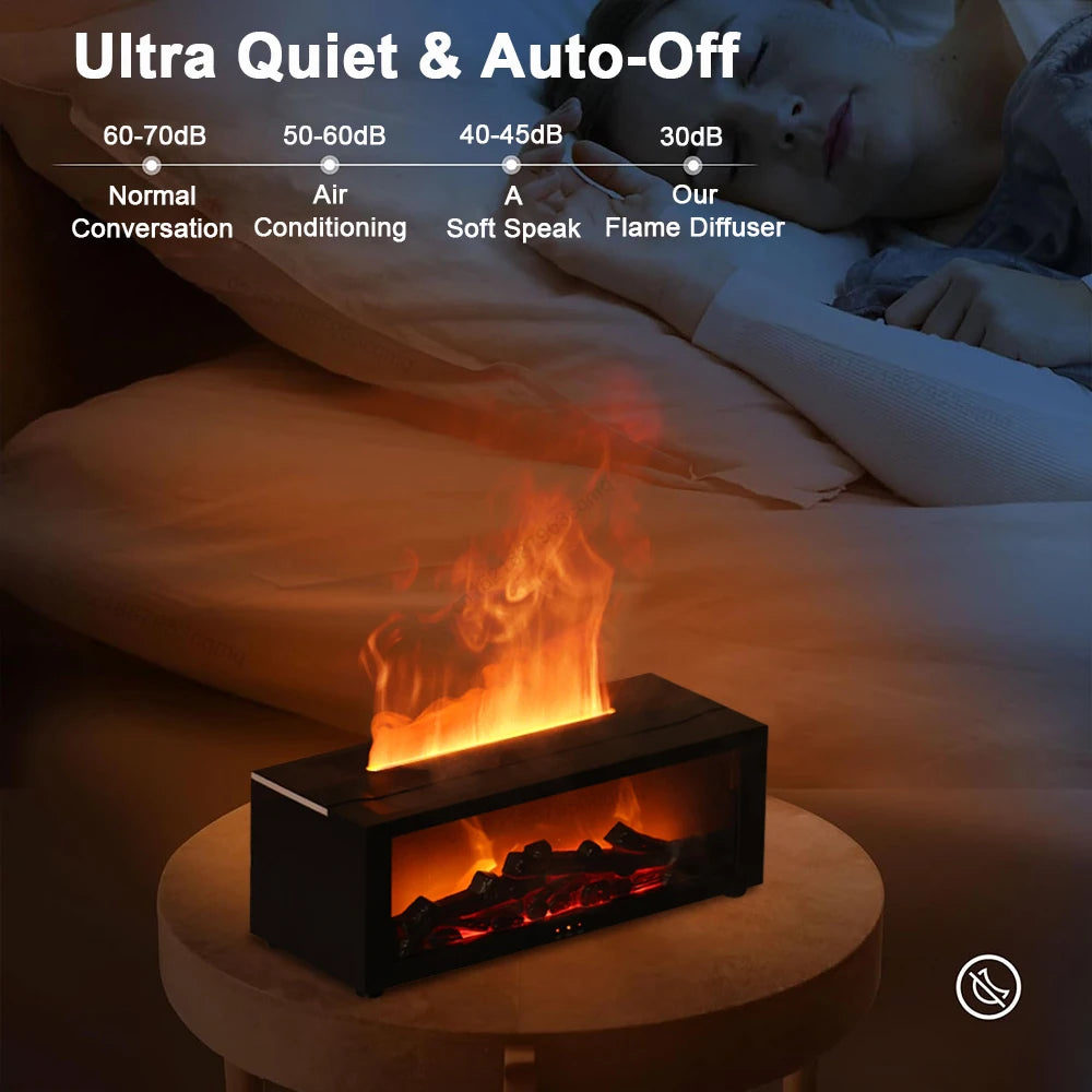 Air Humidifier Essential with LED light and Remote Control