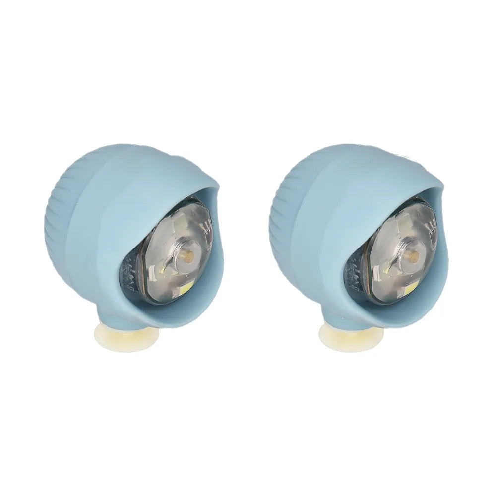 2pcs PVC LED Shoe Lights Charms Accessories for Night Rides