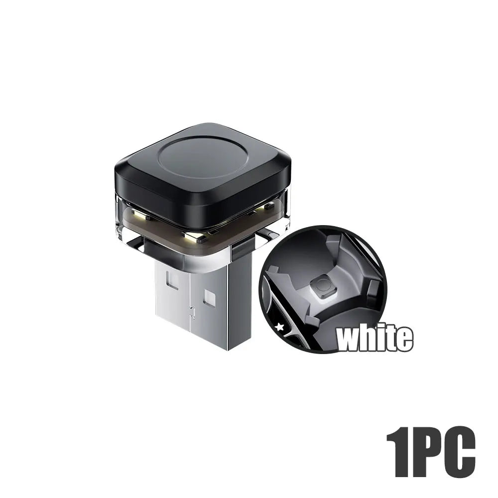 Car Interior Ambient Atmosphere Light USB