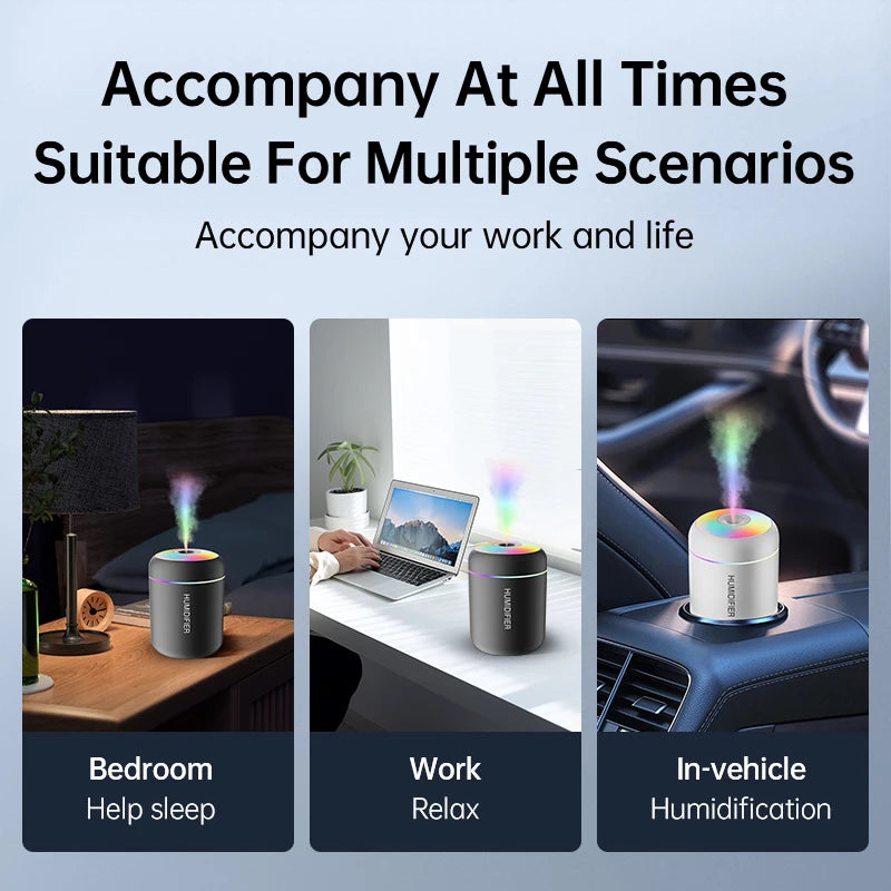 180ML Mini Air Humidifier USB Electric Aroma