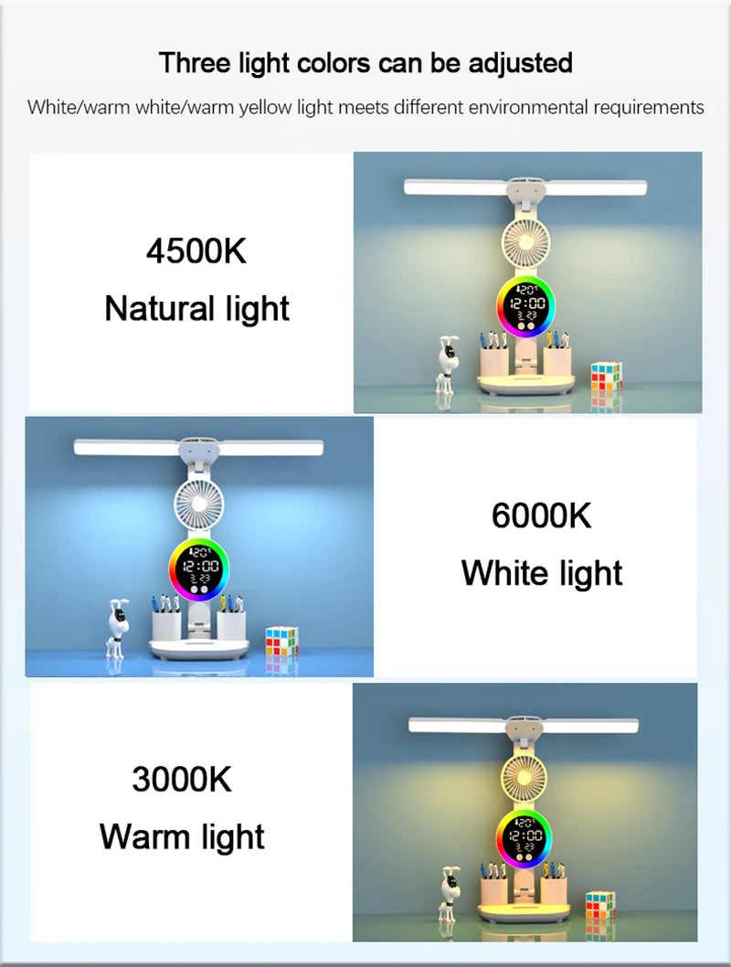 Rechargeable Led Table Lamp for Study Desk Lamp Reading Light