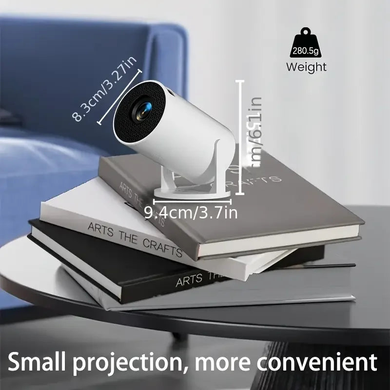 M5 4K 1080P USB plug Compact Portable Projector 