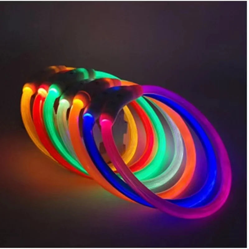 Led Dog Collar USB Rechargeable Pet Dog Night