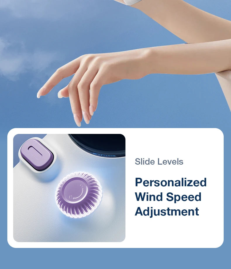 NEW Handheld Turbo Fan Portable USB rechargable
