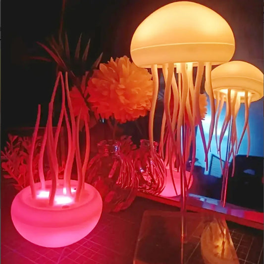 Cartoon Dancing Jellyfish Night Light
