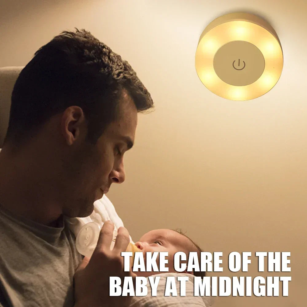 Led Light Portable USB Rechargeable Night Light