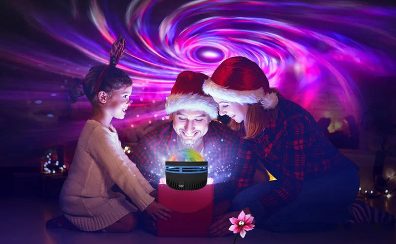 LED Galaxy Projector Light Colorful Galaxy Sky ProjectorUSB Powered Night Light