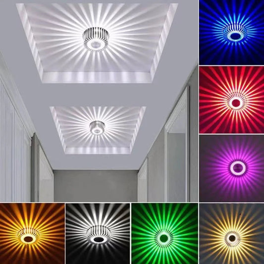 LED Ceiling Lights Sun Shine Brightly Wall Sconce  Colorful Lamps For Living Room
