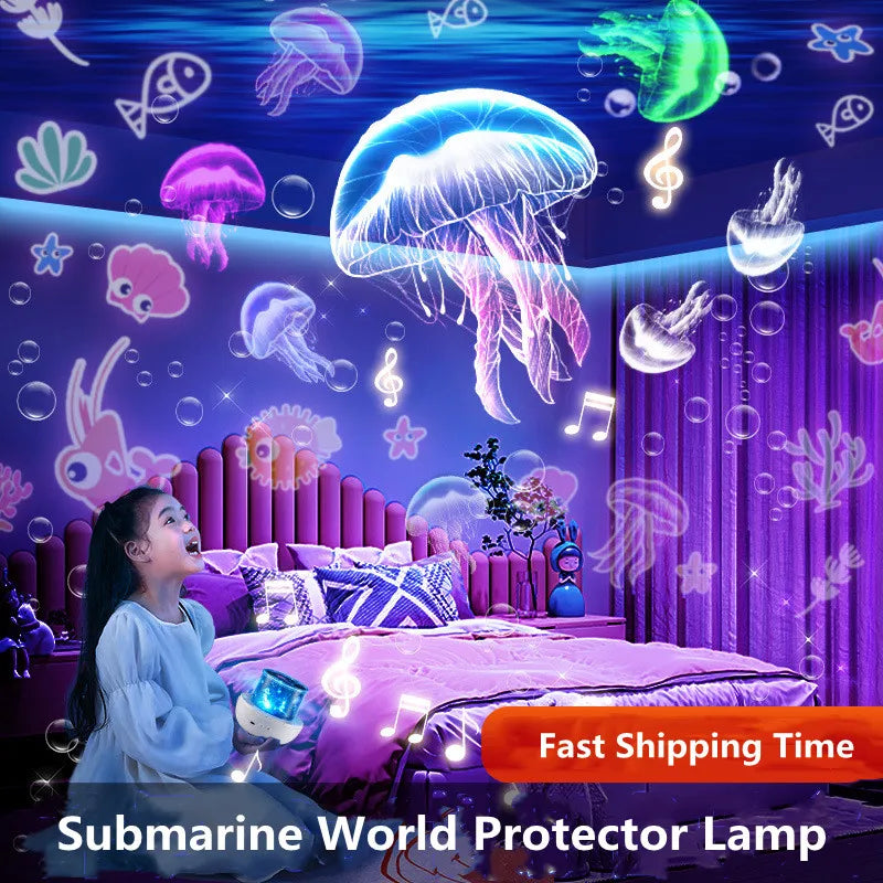 Starry Projector Night Light Rotating Sky Moon Lamp Galaxy Lamp