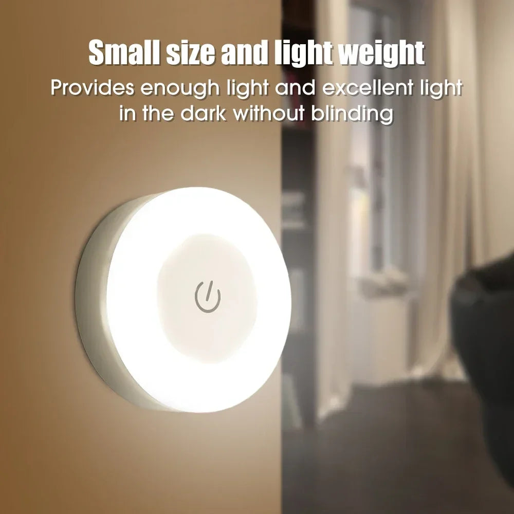 Led Light Portable USB Rechargeable Night Light