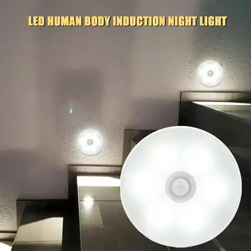 LED Night Light Motion Sensor Light (Rechargeable)