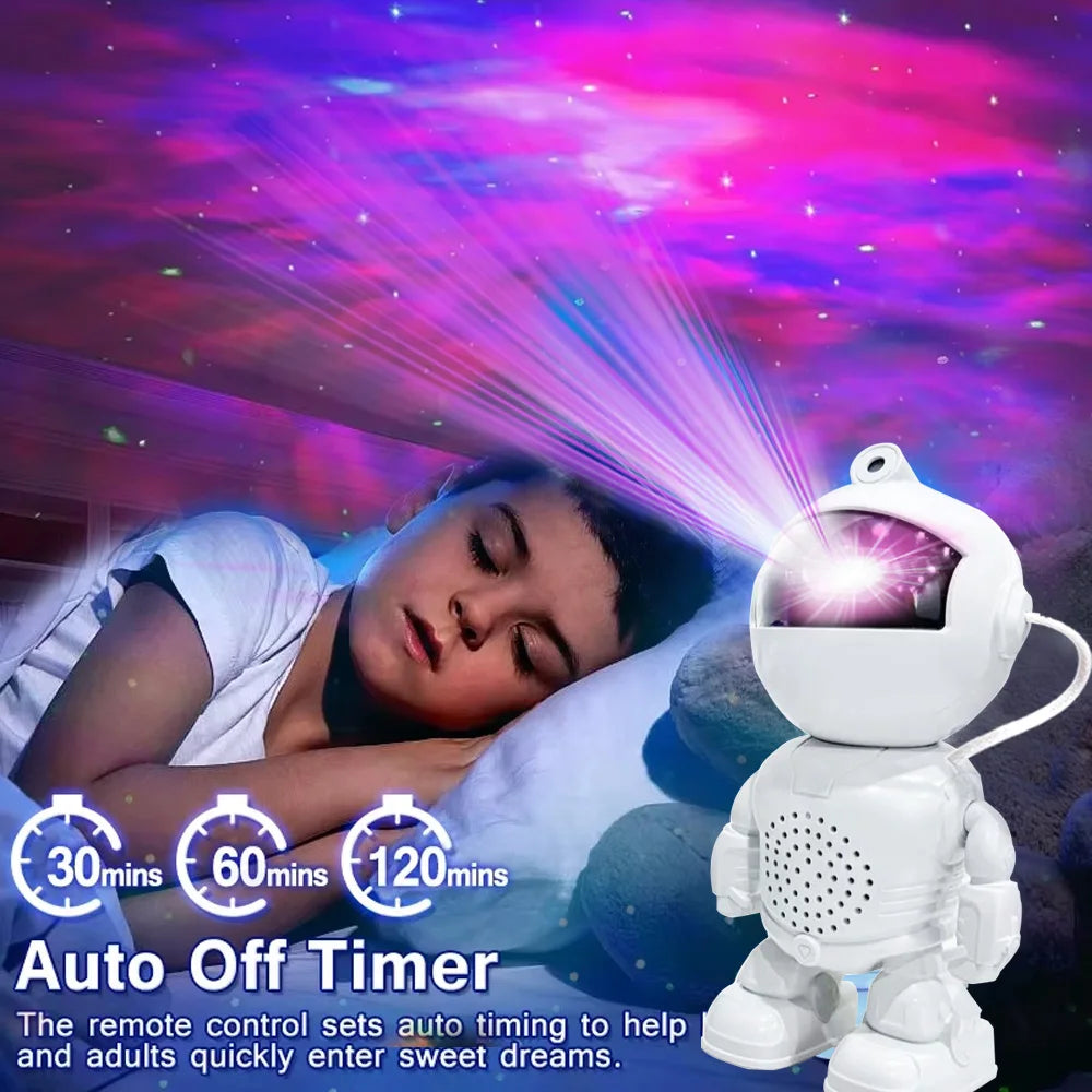Galaxy Star Astronaut Projector Light Starry Sky Porjectors Lamp Decoration