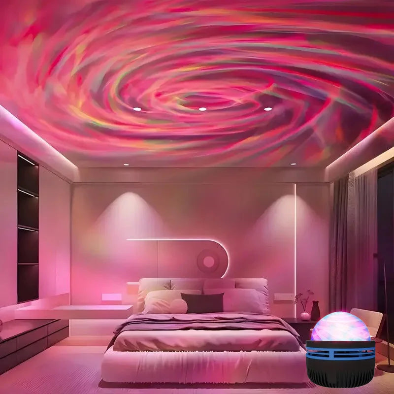 LED Galaxy Projector Light Colorful Galaxy Sky ProjectorUSB Powered Night Light