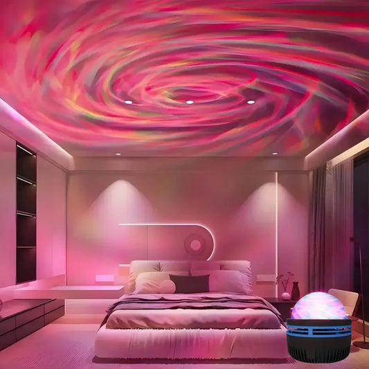 LED Galaxy Projector Light Colorful Galaxy Sky ProjectorUSB Powered Night Light