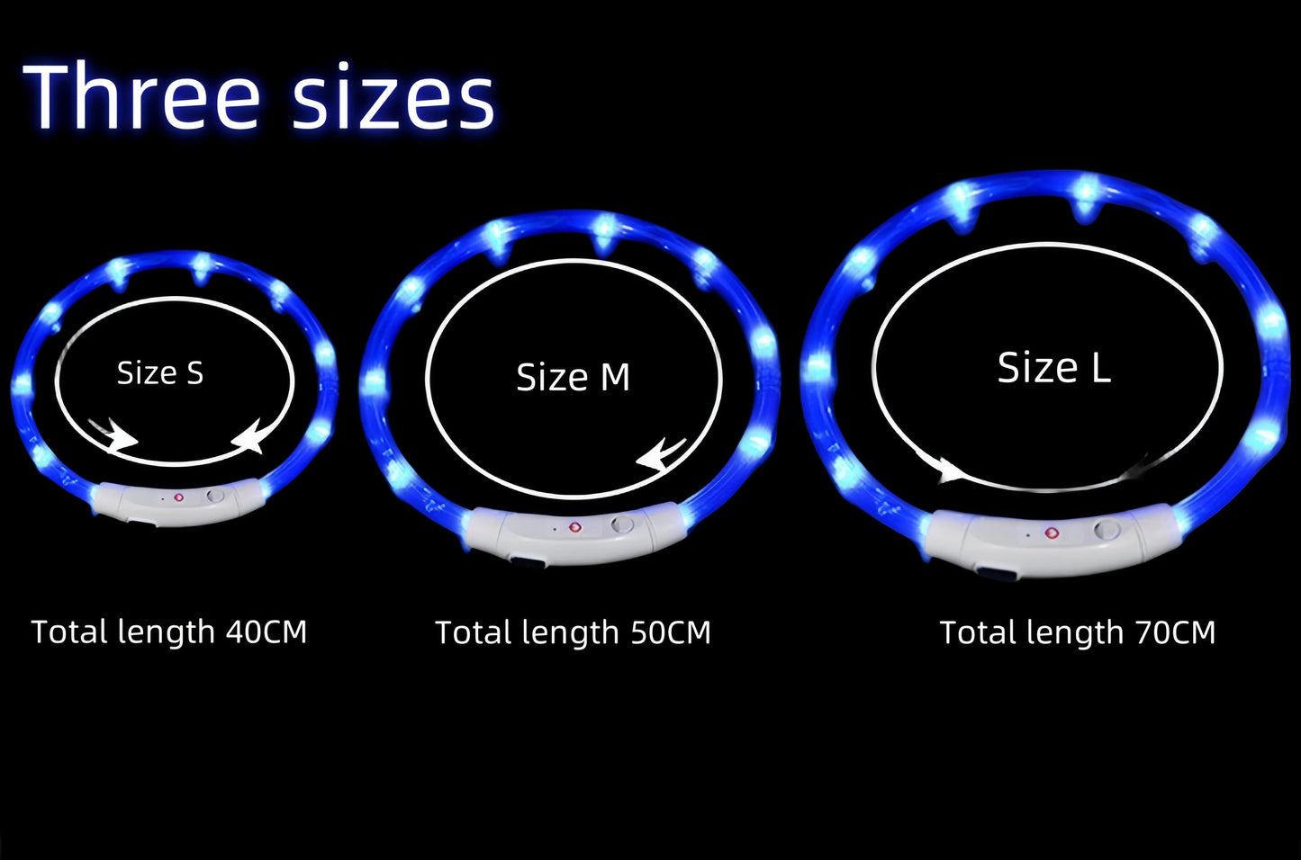Led Dog Collar USB Rechargeable Pet Dog Night