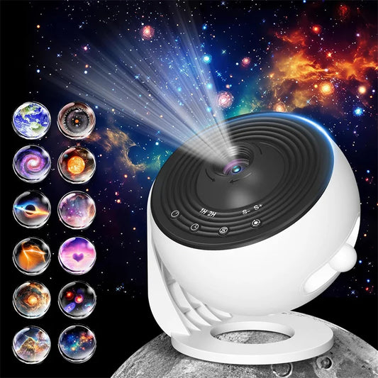 LED Night Light Galaxy Projector Starry Sky Projector 360°