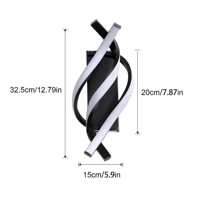 Aluminum LED Wall Lamp 22W Modern Interior Wall Light