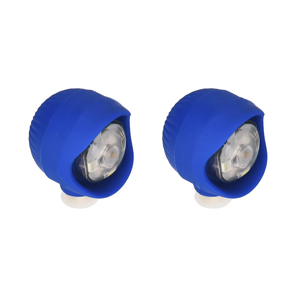 2pcs PVC LED Shoe Lights Charms Accessories for Night Rides