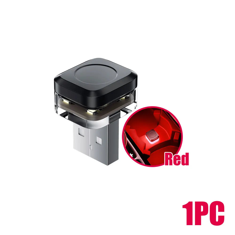Car Interior Ambient Atmosphere Light USB