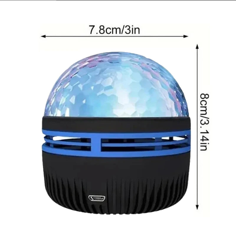 LED Northern  Projection Lamp USB Plug-in Use Remote Control Projection Night Lamp