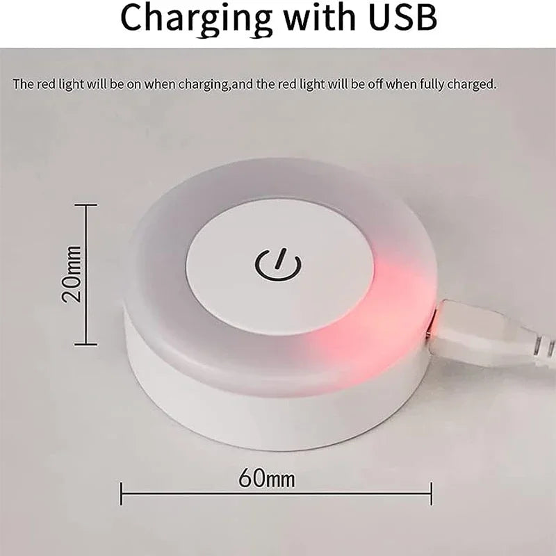 Led Light Portable USB Rechargeable Night Light